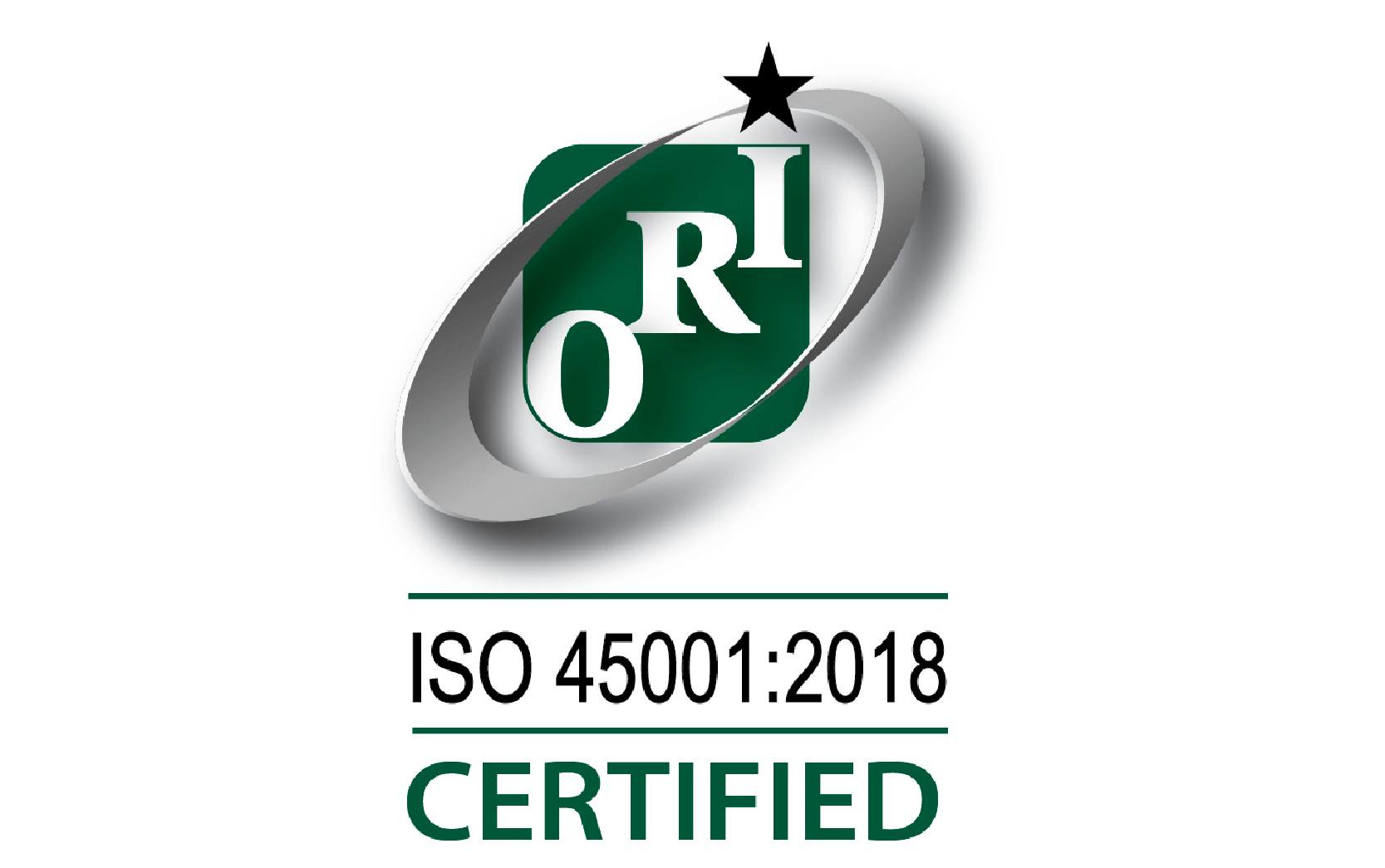 ORI, ISO 45001 - certification logo