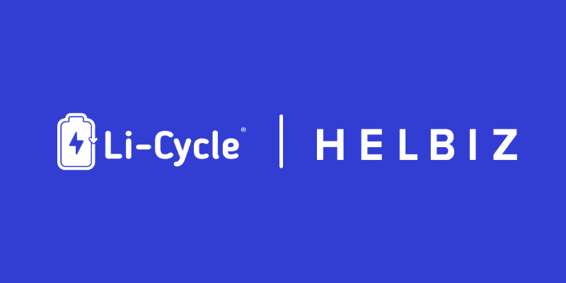 Li-Cycle and Helbiz logo